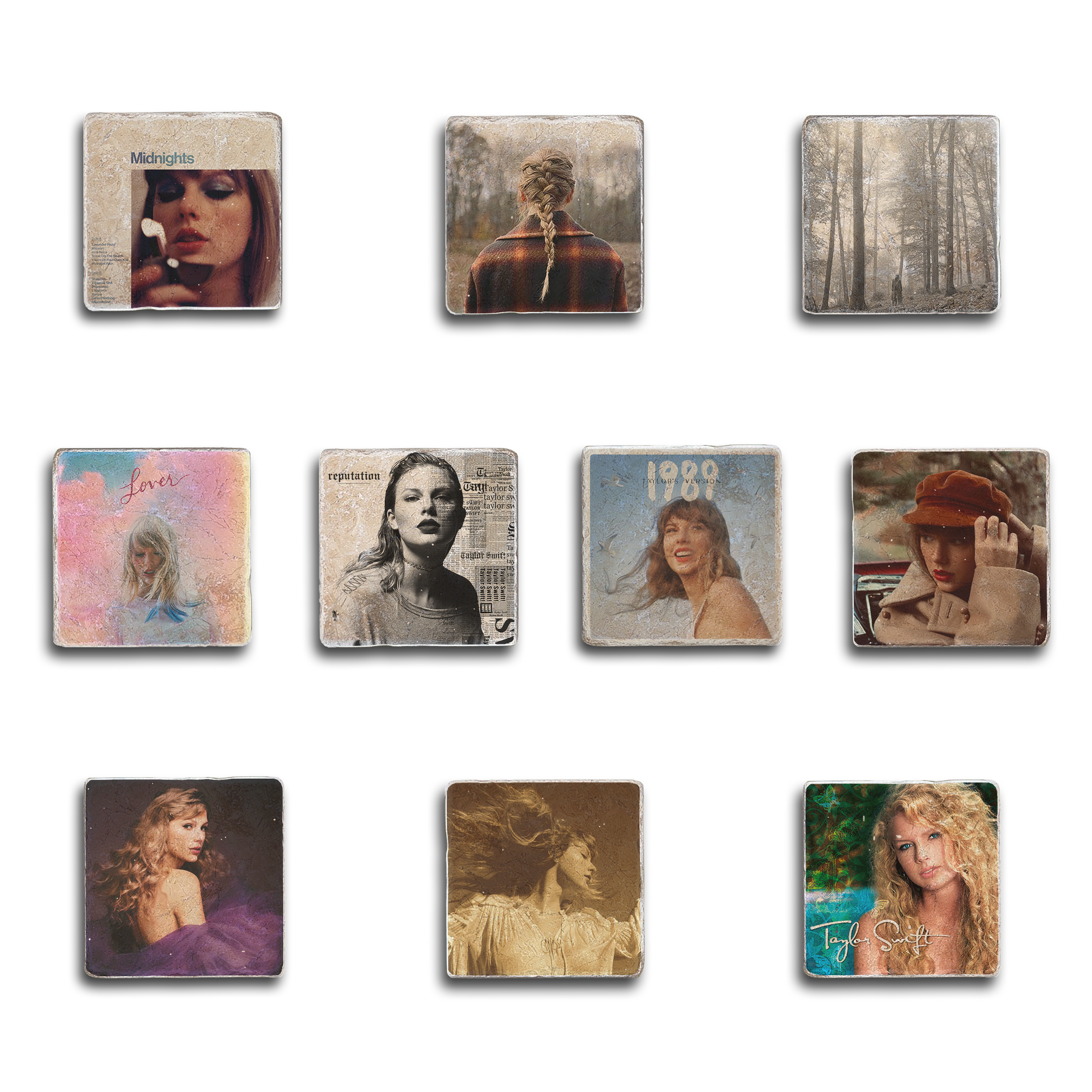 Taylor Swift Album Cover Coasters | Urban Artisan