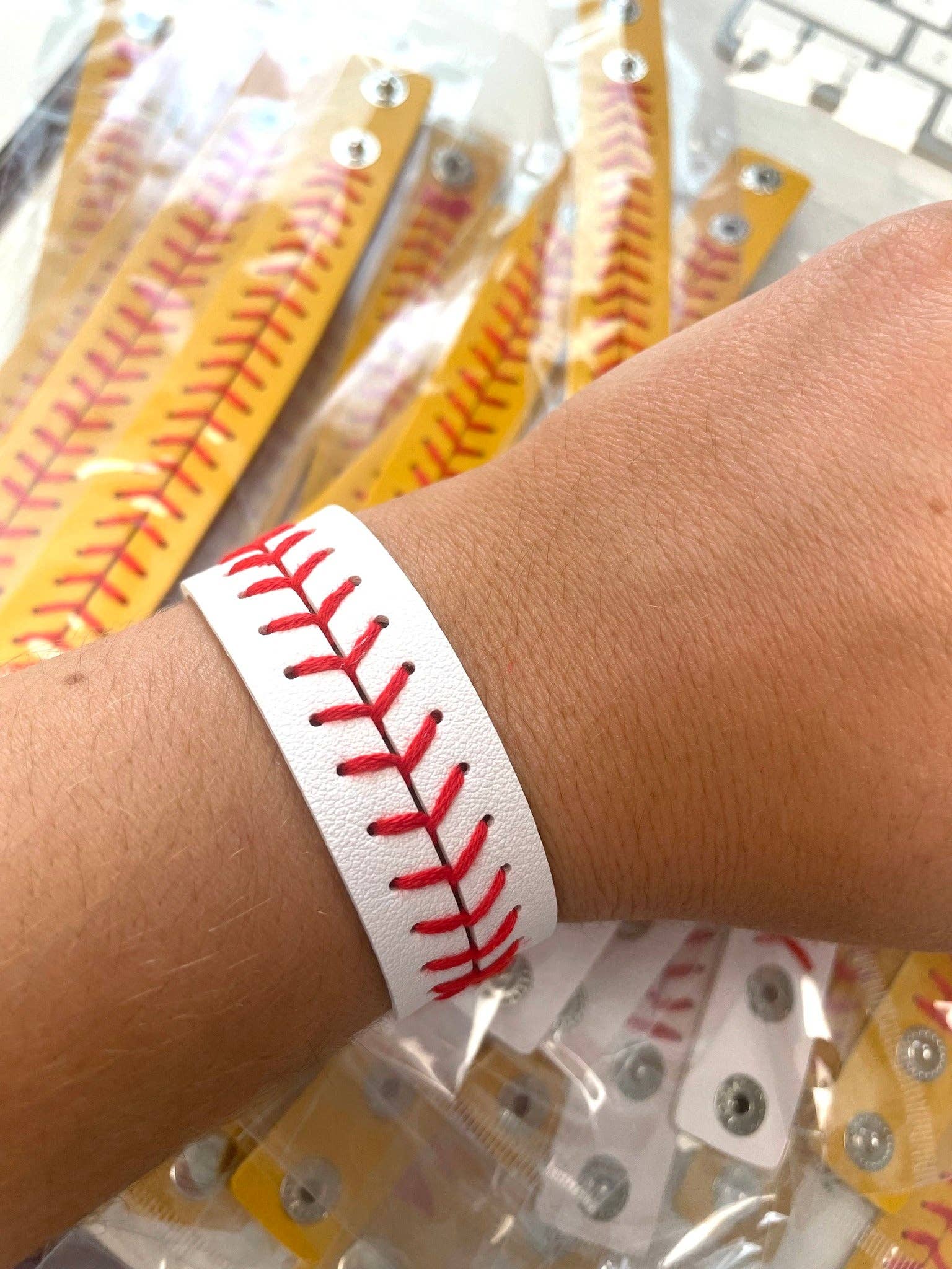 Baseball And Softball Leather Bracelets Urban Artisan
